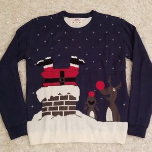 Santa Chimney Christmas Sweater